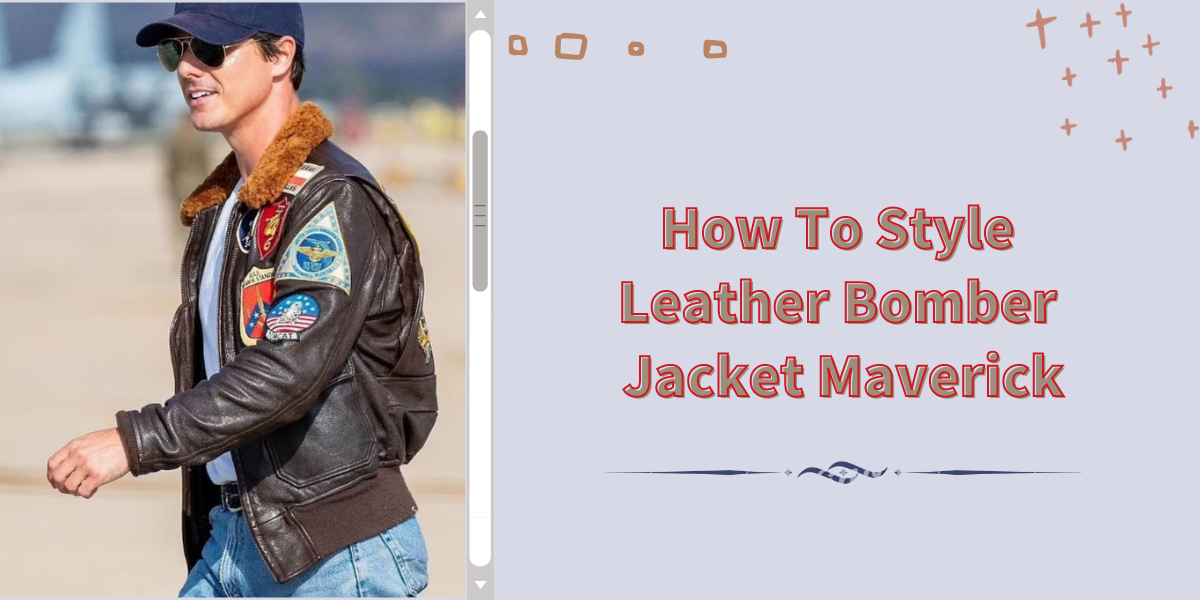 How To Style Leather Bomber Jacket Maverick